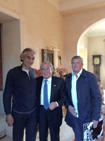 ANDREA BOCELLI PRESTO IN NICARAGUA PER UN CONCERTO  ORGANIZZATO DALLA FONDAZIONE INCANTO